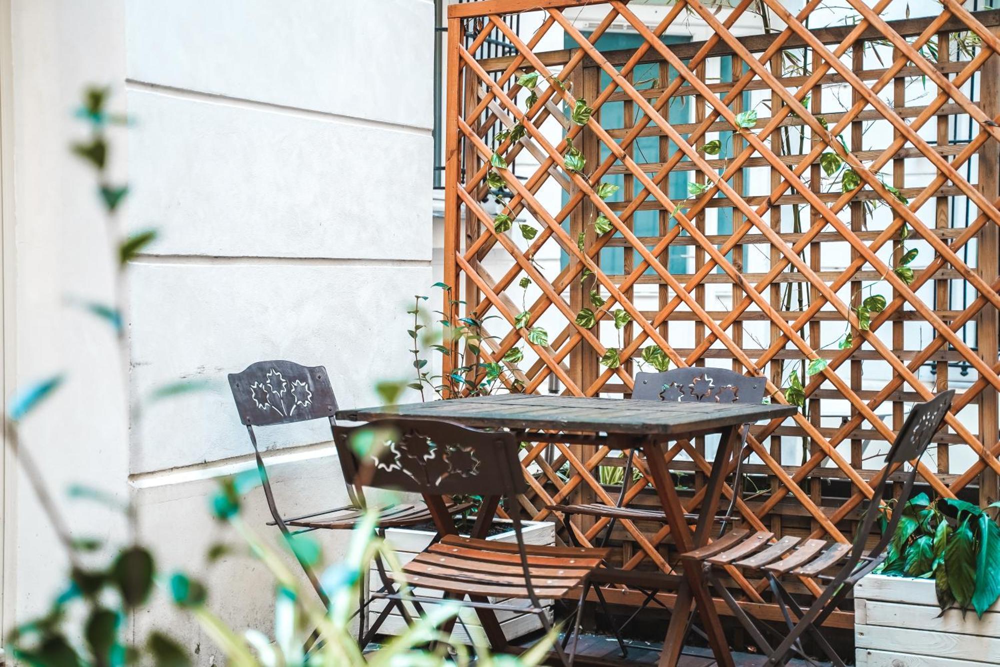 Ferienwohnung Charming Souplex In Paris Exterior foto