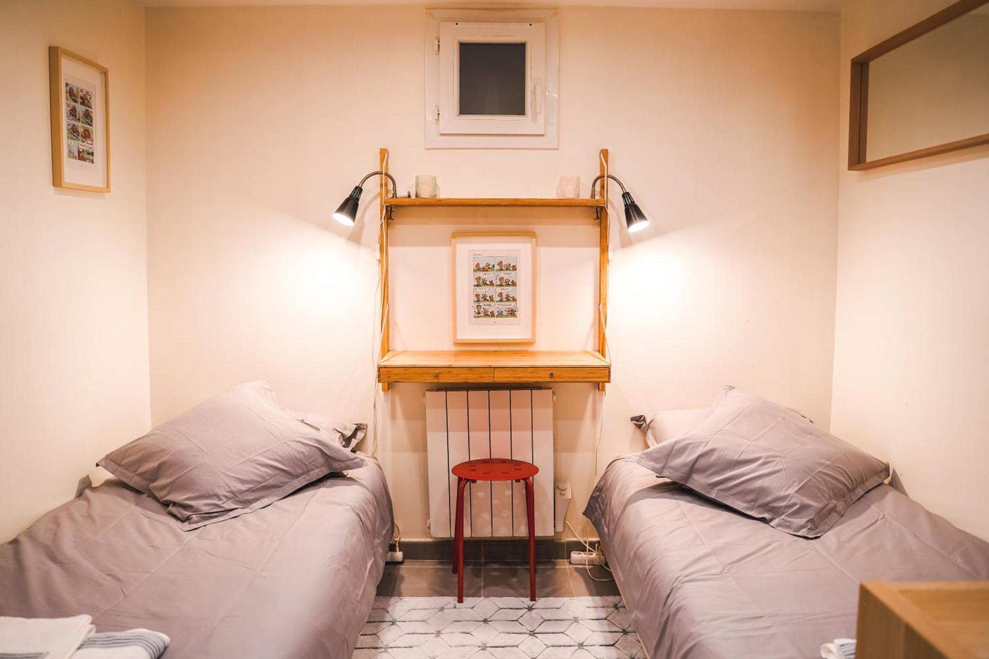Ferienwohnung Charming Souplex In Paris Exterior foto
