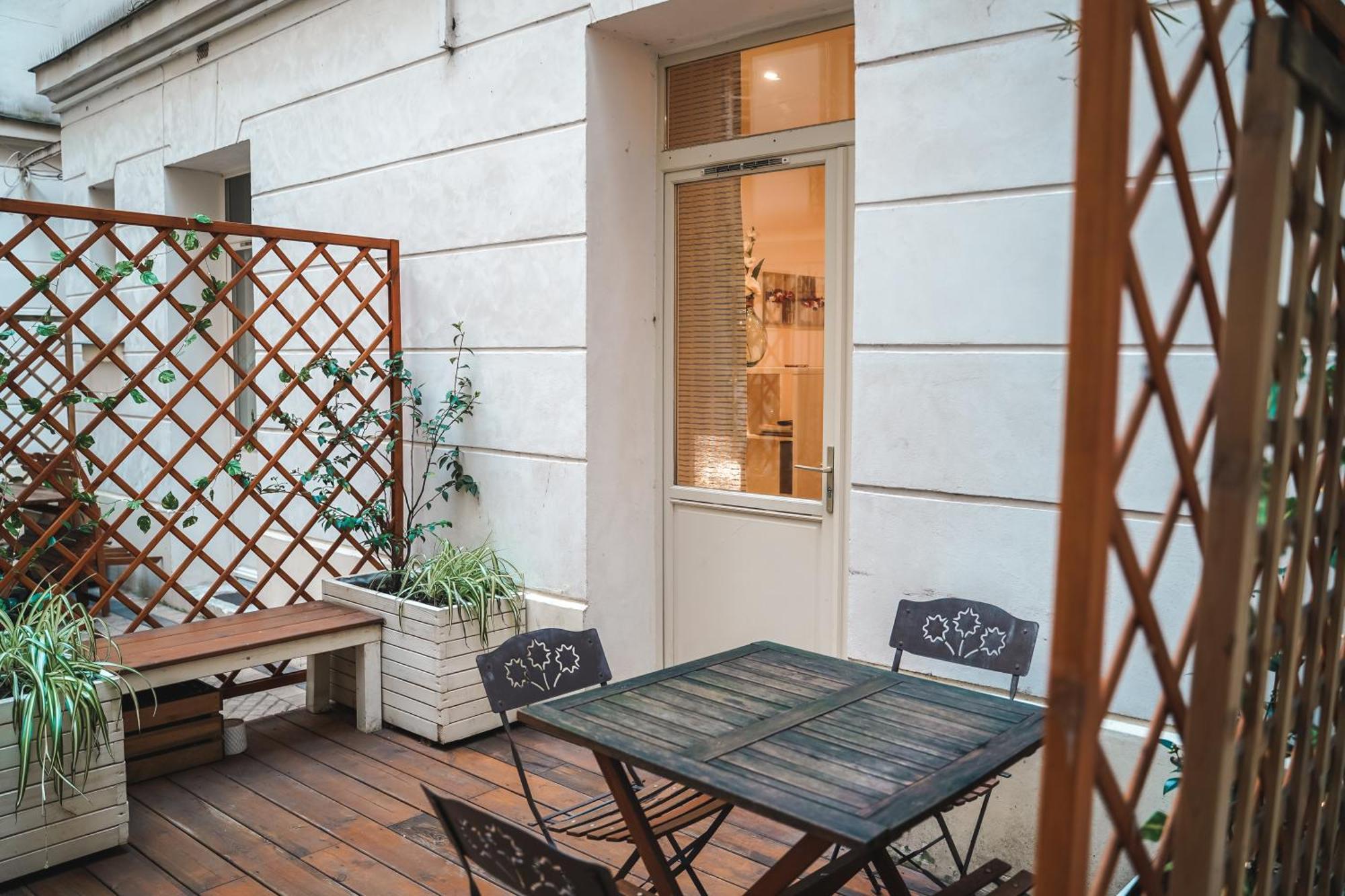 Ferienwohnung Charming Souplex In Paris Exterior foto