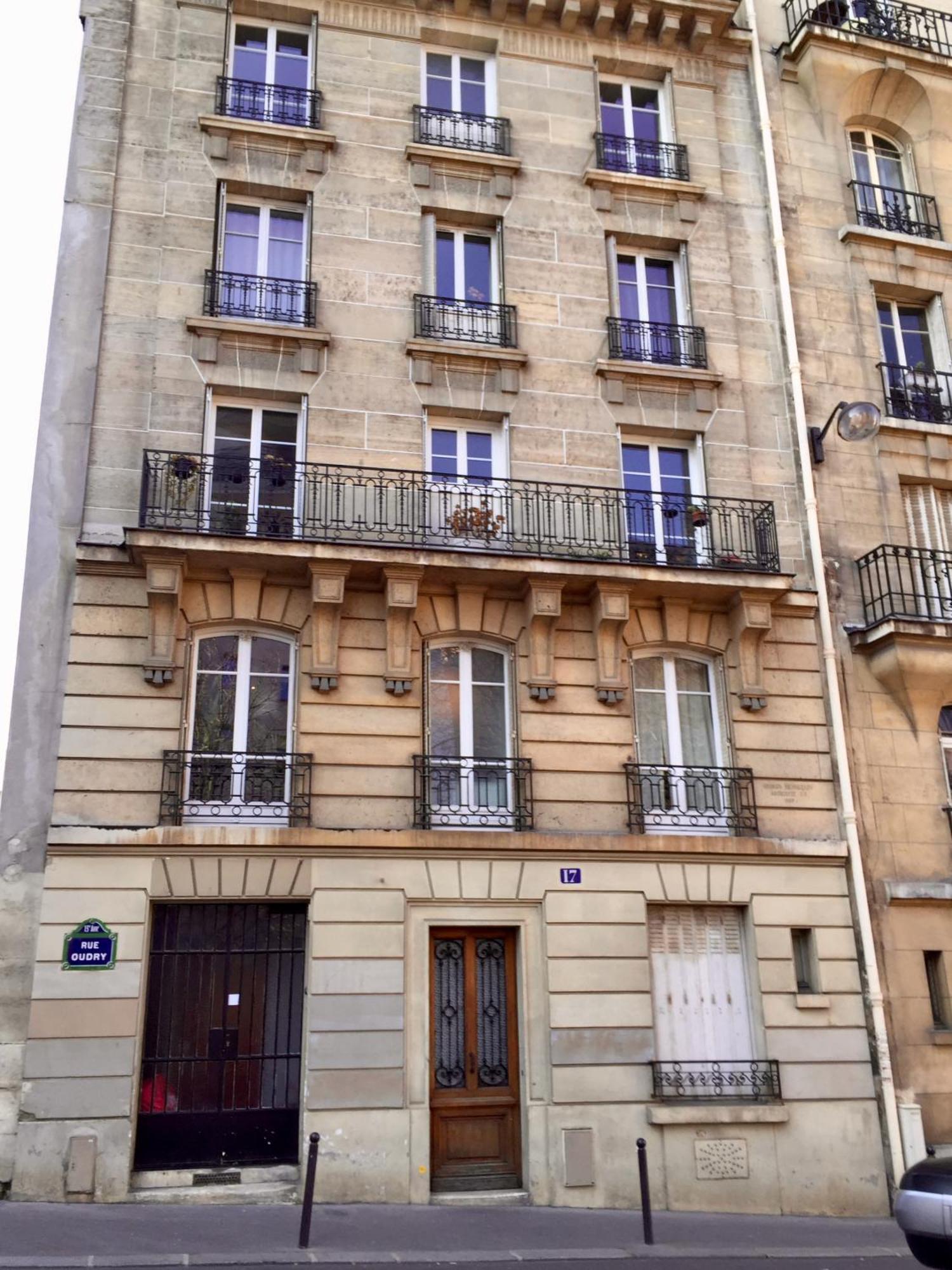 Ferienwohnung Charming Souplex In Paris Exterior foto